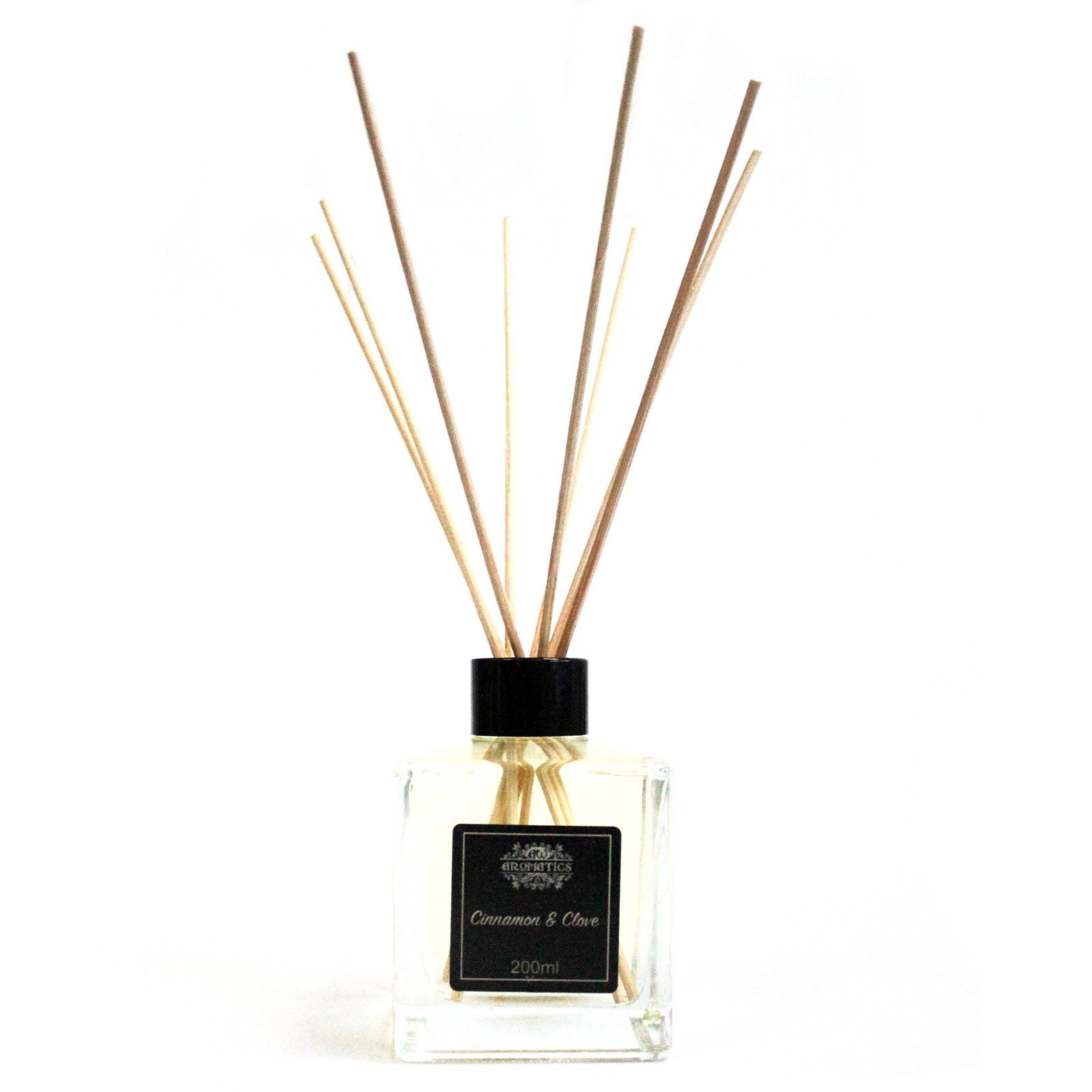 200ml Cinnamon & Clove Essential Oil Reed Diffuser - Ditzy Petunia