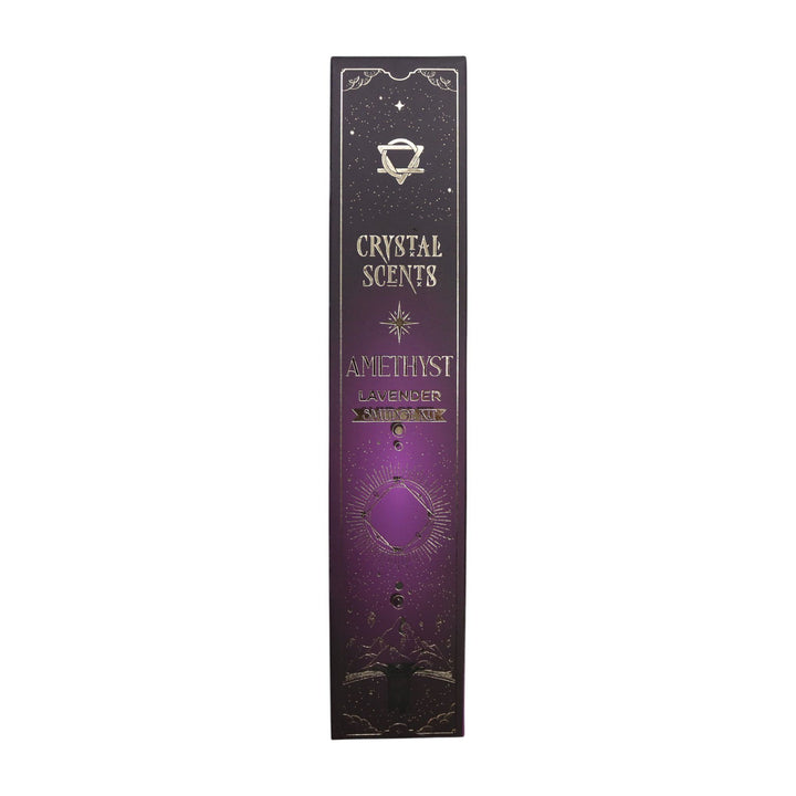 Amethyst Crystal Scents Smudge Incense - Lavender - Ditzy Petunia