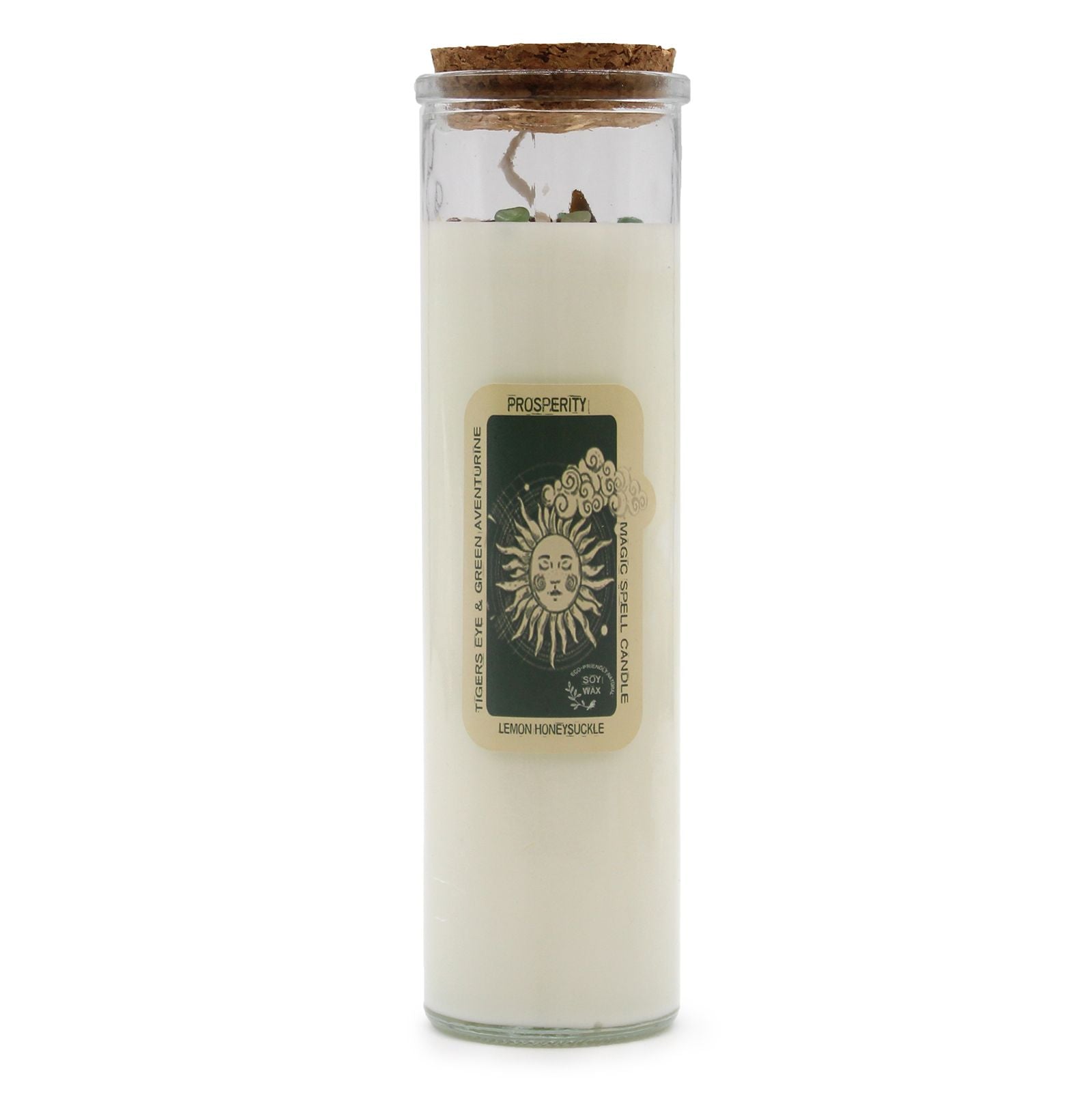 Magic Spell Candle - Prosperity - Ditzy Petunia