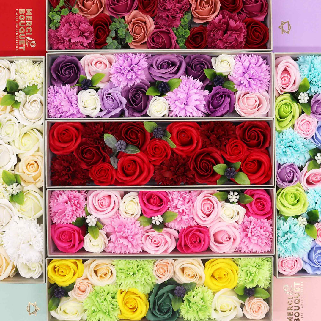 Long Box - Vintage Roses - Ditzy Petunia