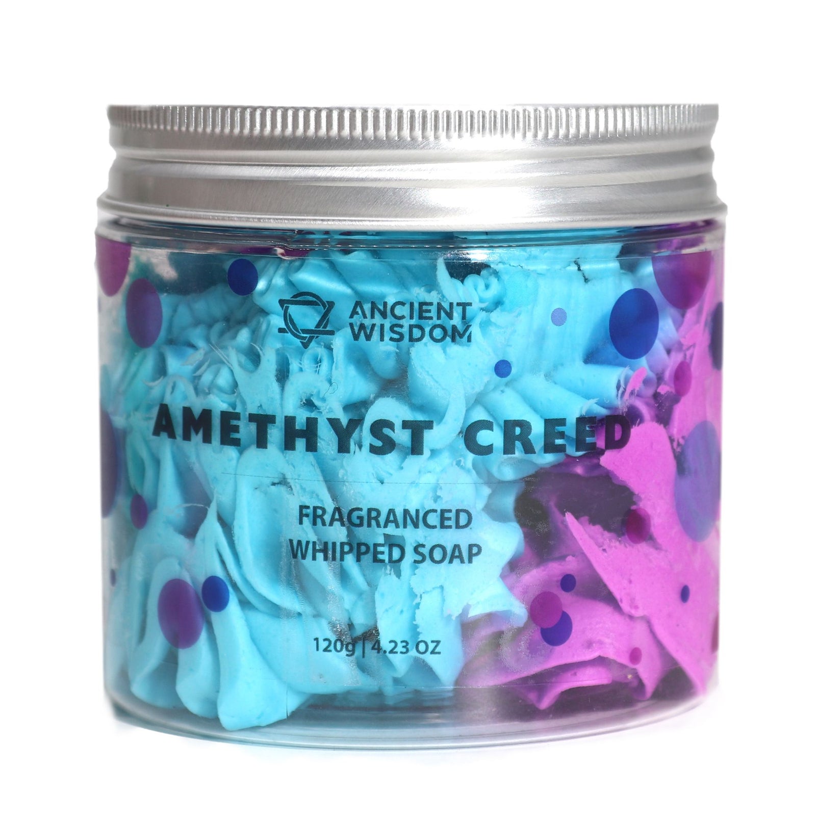 Amethyst Creed Whipped Cream Soap 120g - Ditzy Petunia