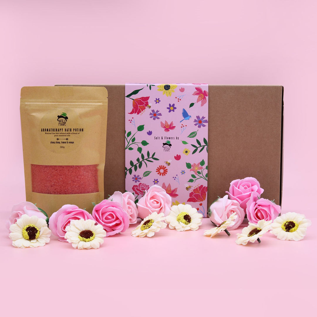 Salt Soak Set - Passion - Ditzy Petunia