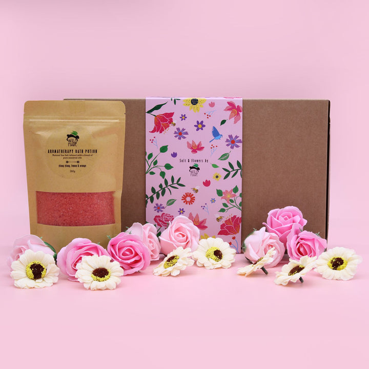Salt Soak Set - Passion - Ditzy Petunia