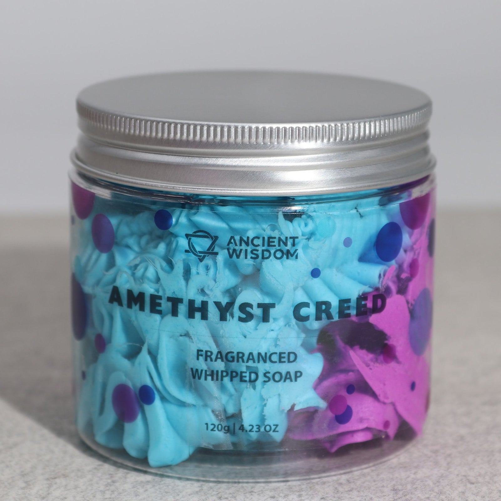 Amethyst Creed Whipped Cream Soap 120g - Ditzy Petunia
