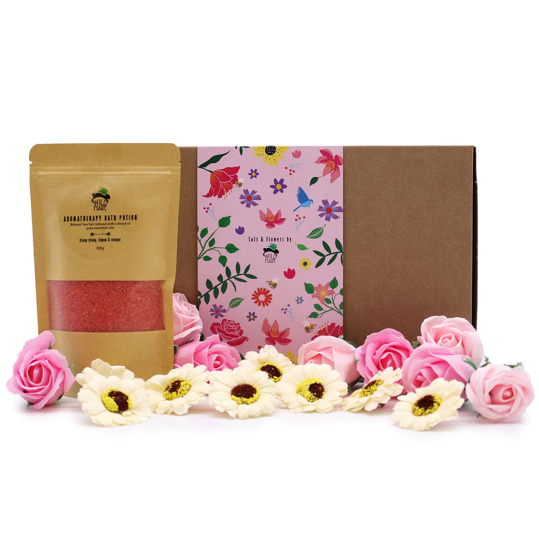 Salt Soak Set - Passion - Ditzy Petunia
