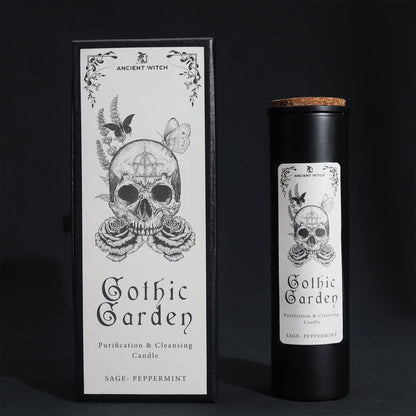 Ancient Witch Ritual Candles - Gothic Garden - Ditzy Petunia
