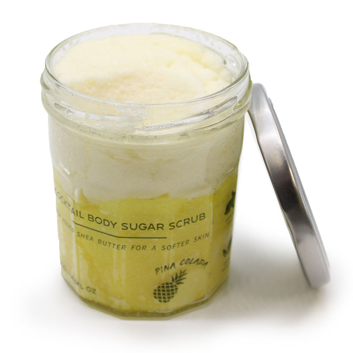 Fragranced Sugar Body Scrub - Pinacolada 300g - Ditzy Petunia