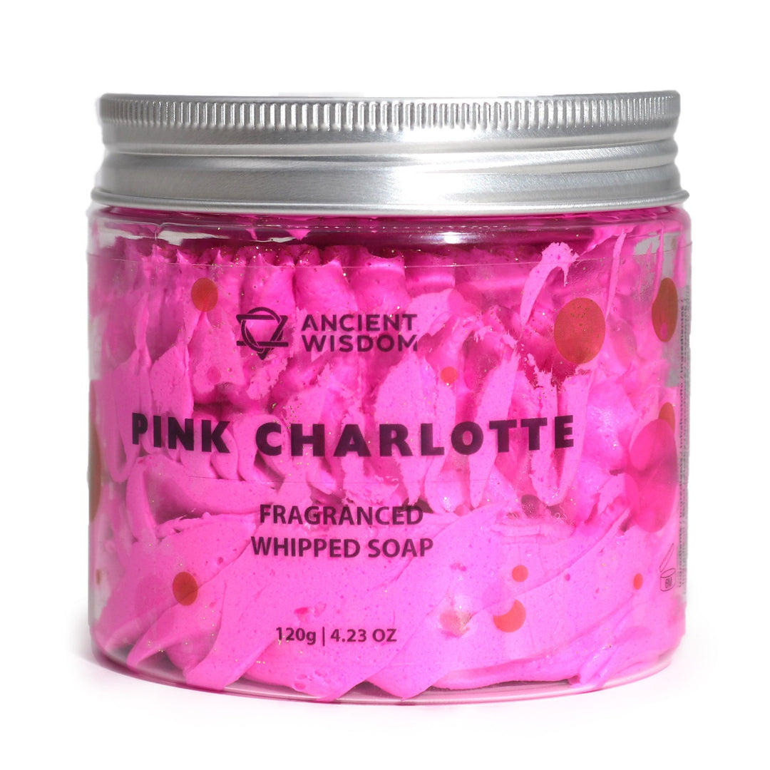 Pink Charlotte Whipped Cream Soap 120g - Ditzy Petunia