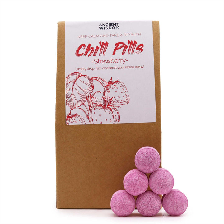 Chill Pills Gift Pack 350g - Strawberry - Ditzy Petunia