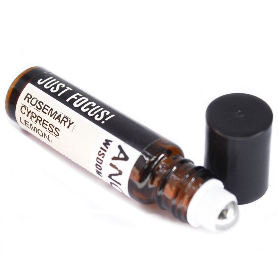10ml Roll On Essential Oil Blend - Just Focus! - Ditzy Petunia