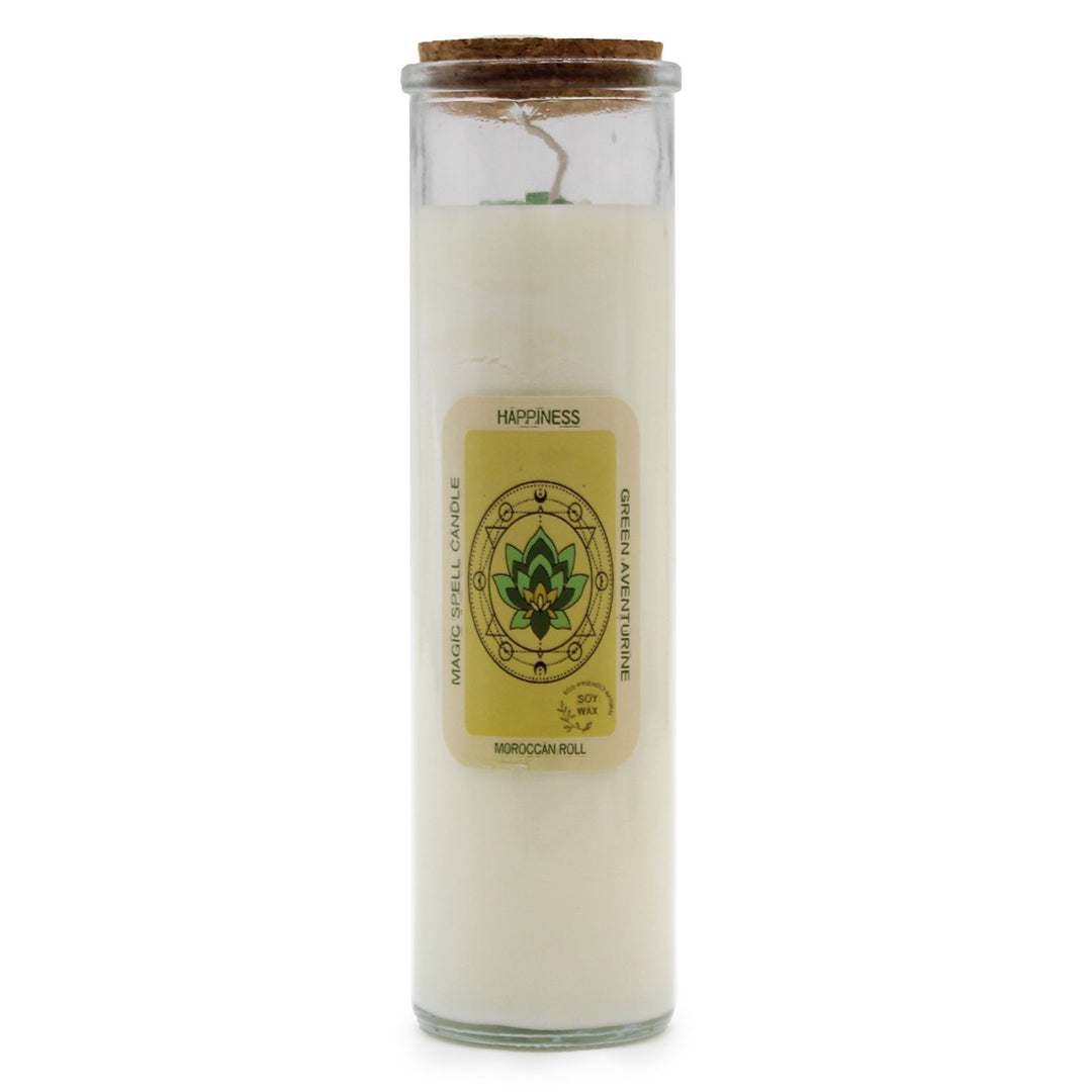 Magic Spell Candle - Happiness - Ditzy Petunia