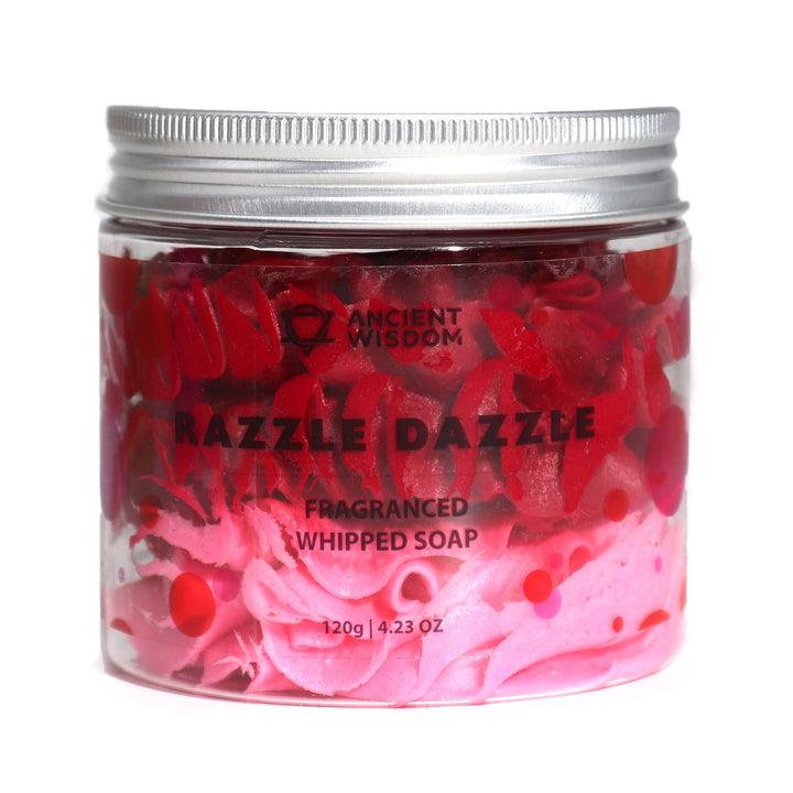 Razzle Dazzle Whipped Cream Soap 120g - Ditzy Petunia