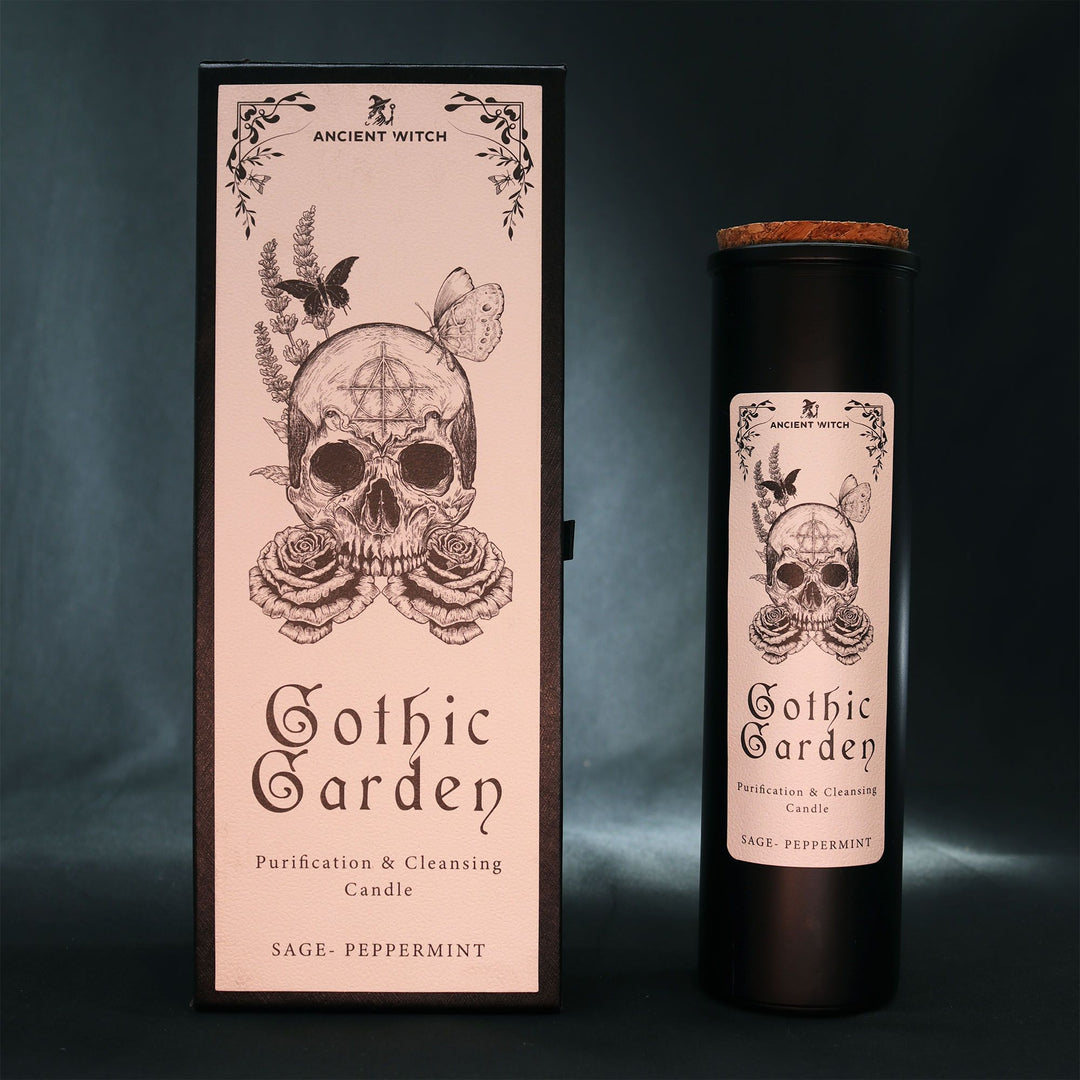 Ancient Witch Ritual Candles - Gothic Garden - Ditzy Petunia