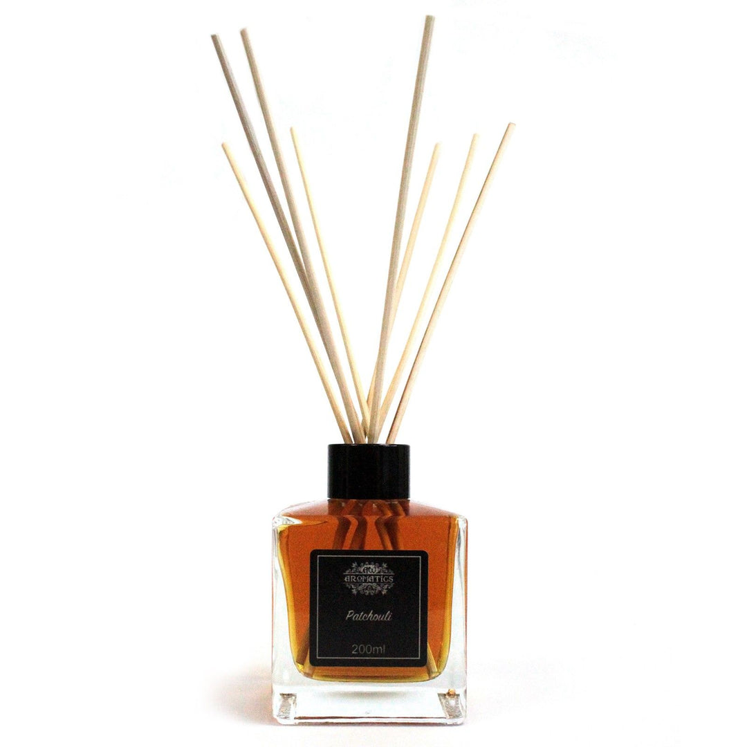 200ml Patchouli Essential Oil Reed Diffuser - Ditzy Petunia