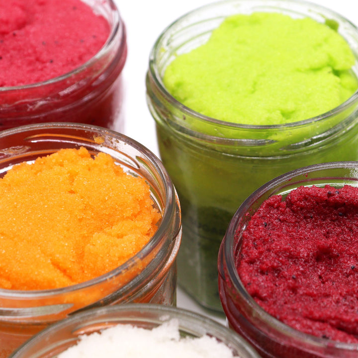 Fragranced Sugar Body Scrub - Peach Sangria 300g - Ditzy Petunia