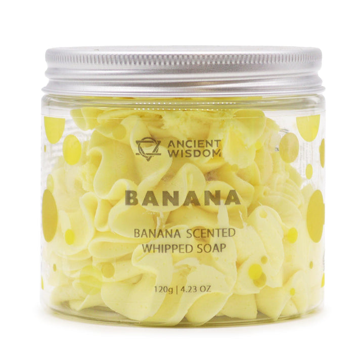 Banana Whipped Soap 120g - Ditzy Petunia