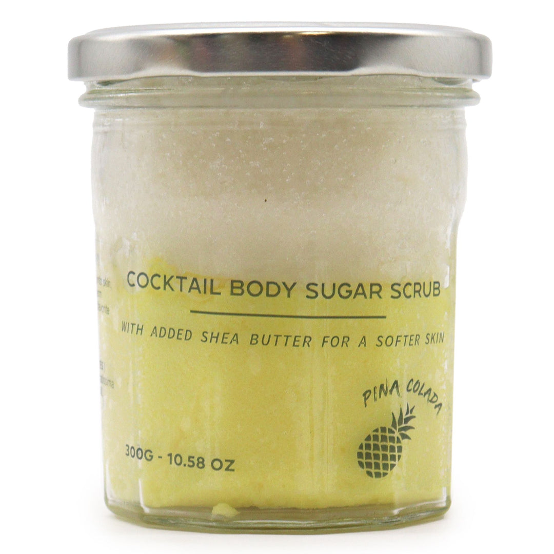 Fragranced Sugar Body Scrub - Pinacolada 300g - Ditzy Petunia