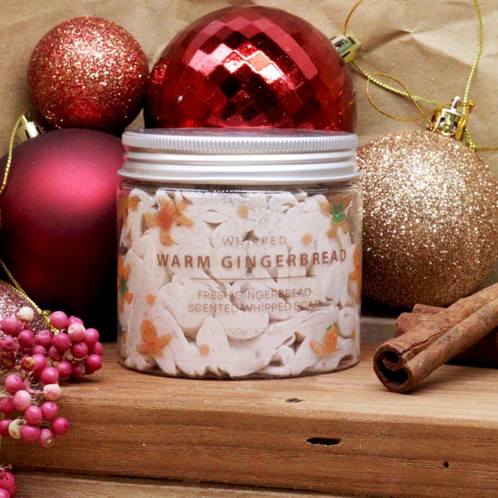 Warm Gingerbread Whipped Soap 120g - Ditzy Petunia