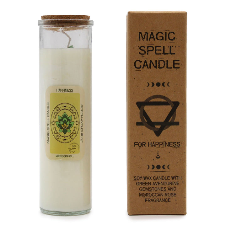 Magic Spell Candle - Happiness - Ditzy Petunia