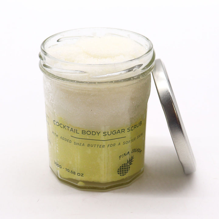 Fragranced Sugar Body Scrub - Pinacolada 300g - Ditzy Petunia