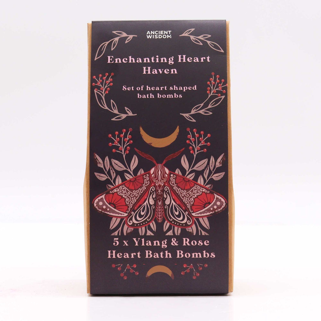 Enchanting Heart Heaven Bath Heart Gift Set - Ditzy Petunia