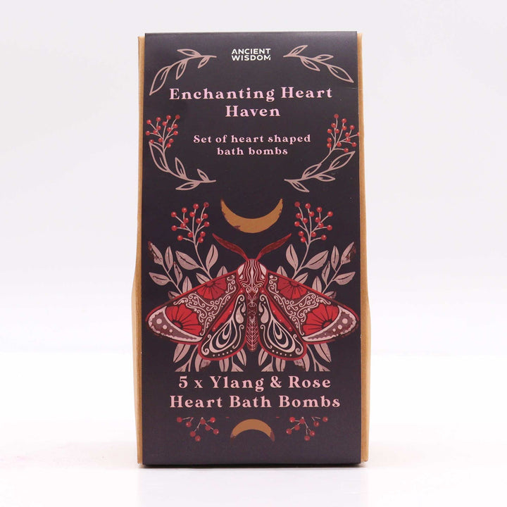 Enchanting Heart Heaven Bath Heart Gift Set - Ditzy Petunia