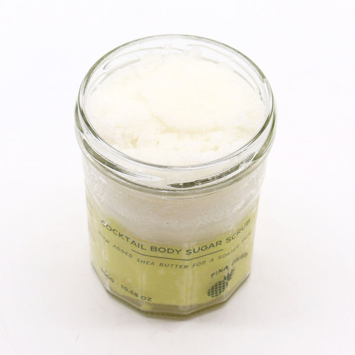 Fragranced Sugar Body Scrub - Pinacolada 300g - Ditzy Petunia