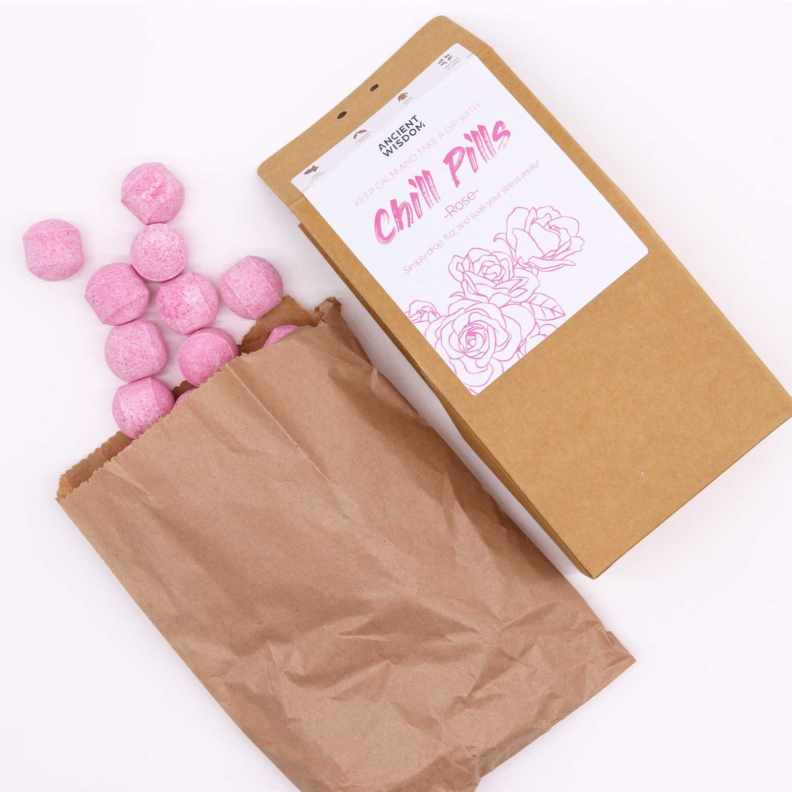 Chill Pills Gift Pack 350g - Rose - Ditzy Petunia