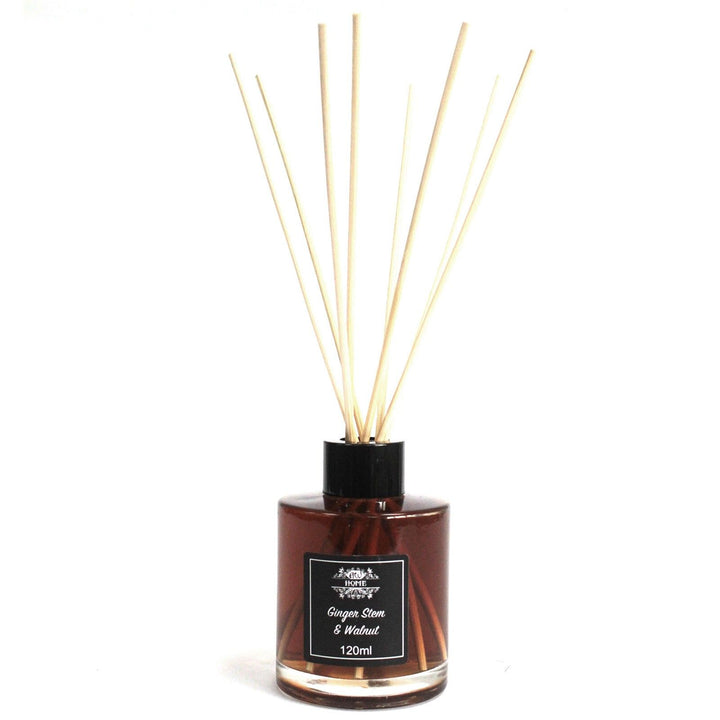 120ml Reed Diffuser - Ginger Stem &amp; Walnut