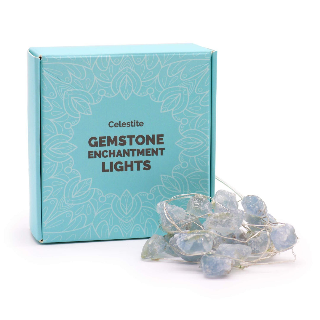 Gemstone Enchantment Lights - Celestite - Ditzy Petunia