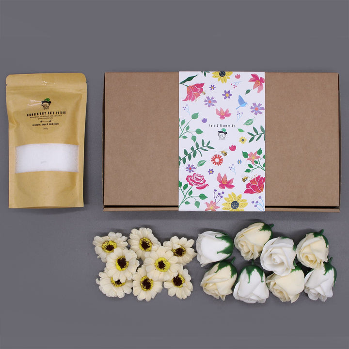 Salt Soak Set - Cold &amp; Flu - Ditzy Petunia