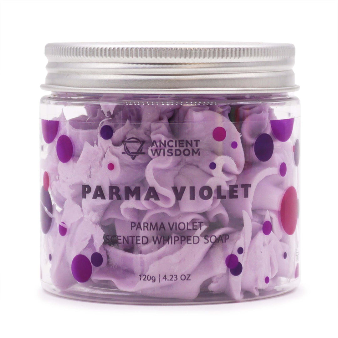 Parma Violet Whipped Soap 120g - Ditzy Petunia