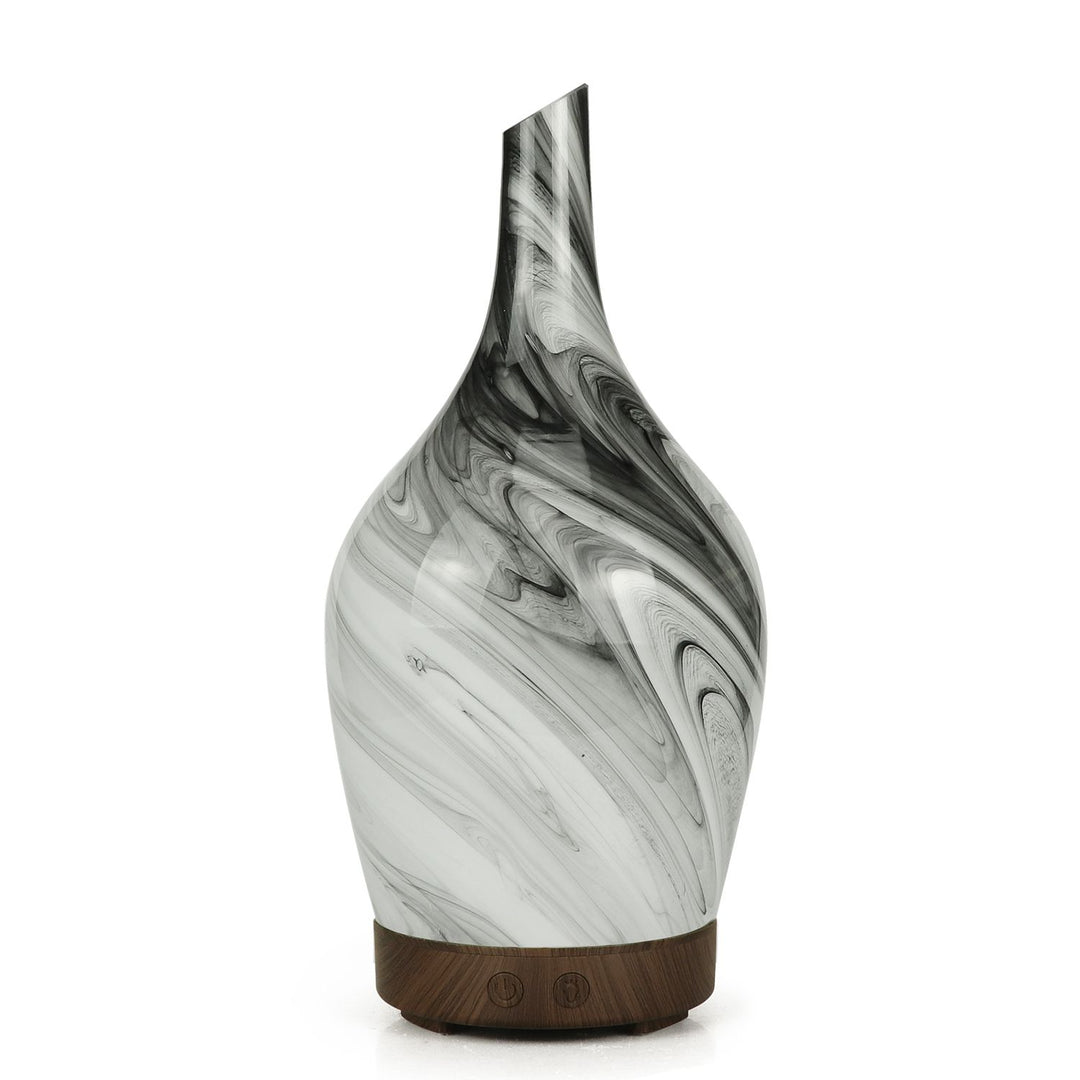 Aroma Atomiser - Glass Abstract Grey USB - Ditzy Petunia