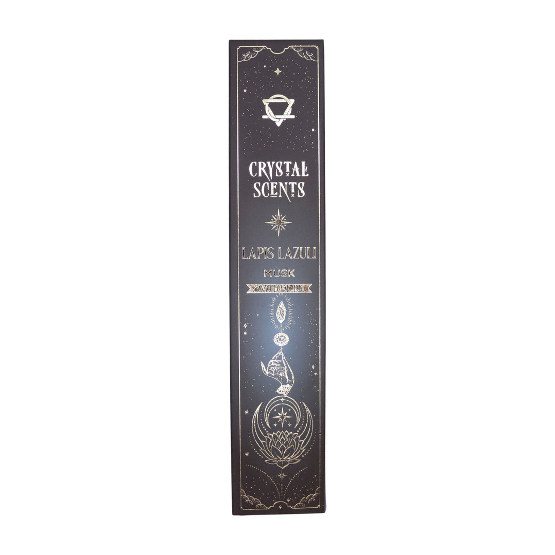 Lapis Crystal Scents Smudge Incense - Musk - Ditzy Petunia