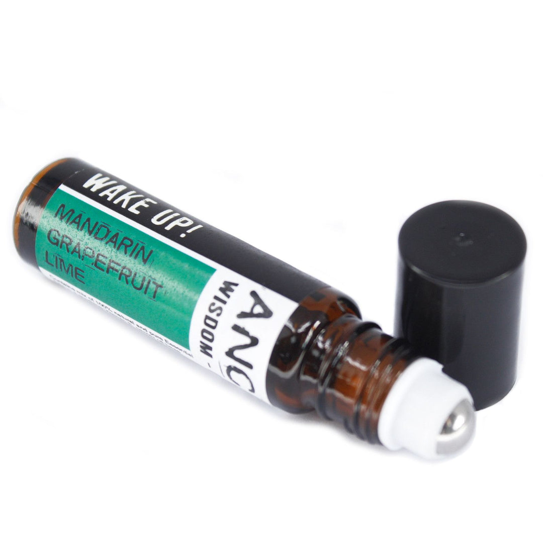 10ml Roll On Essential Oil Blend - Wake up! - Ditzy Petunia