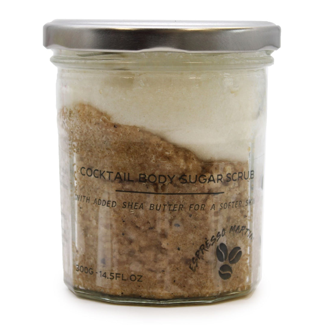 Fragranced Sugar Body Scrub - Espresso Martini 300g - Ditzy Petunia