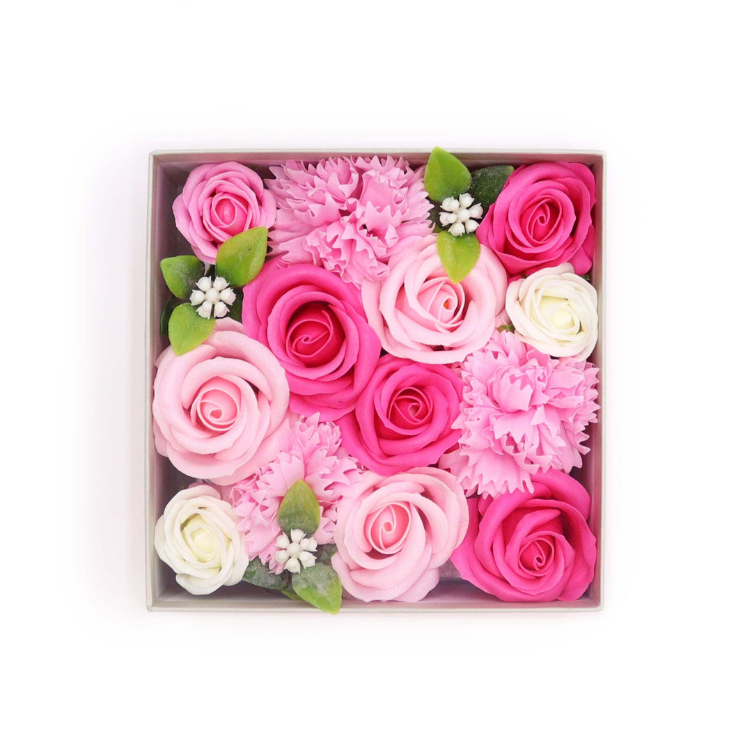 Square Box - Baby Blessings - Pinks - Ditzy Petunia