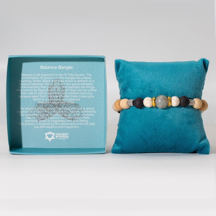 Tri Hita Karana Bangle - Balance - Ditzy Petunia