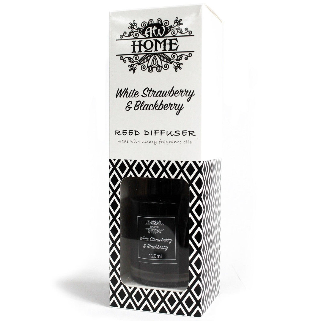 120ml Reed Diffuser - White Strawberry &amp; Blackberry - Ditzy Petunia