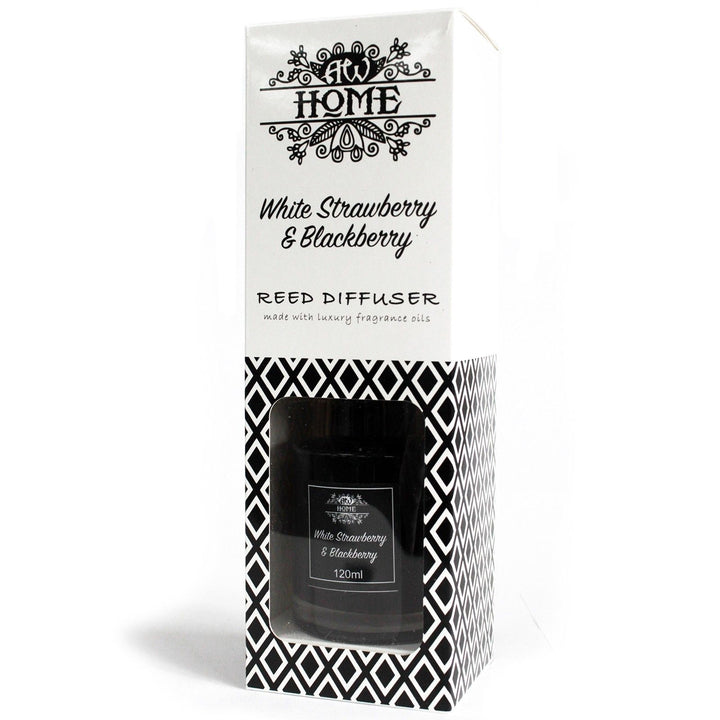 120ml Reed Diffuser - White Strawberry &amp; Blackberry - Ditzy Petunia