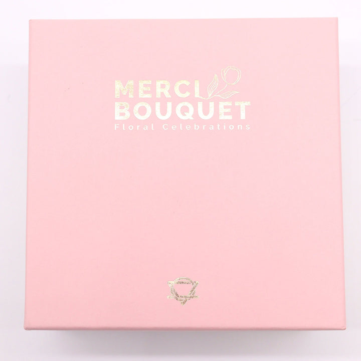 Square Box - Baby Blessings - Pinks - Ditzy Petunia