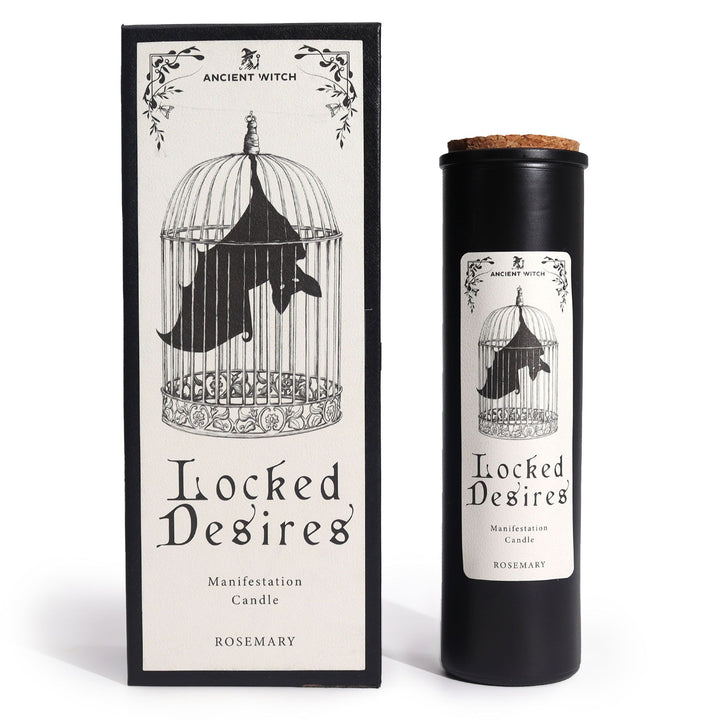 Ancient Witch Ritual Candles - Locked Desires - Ditzy Petunia