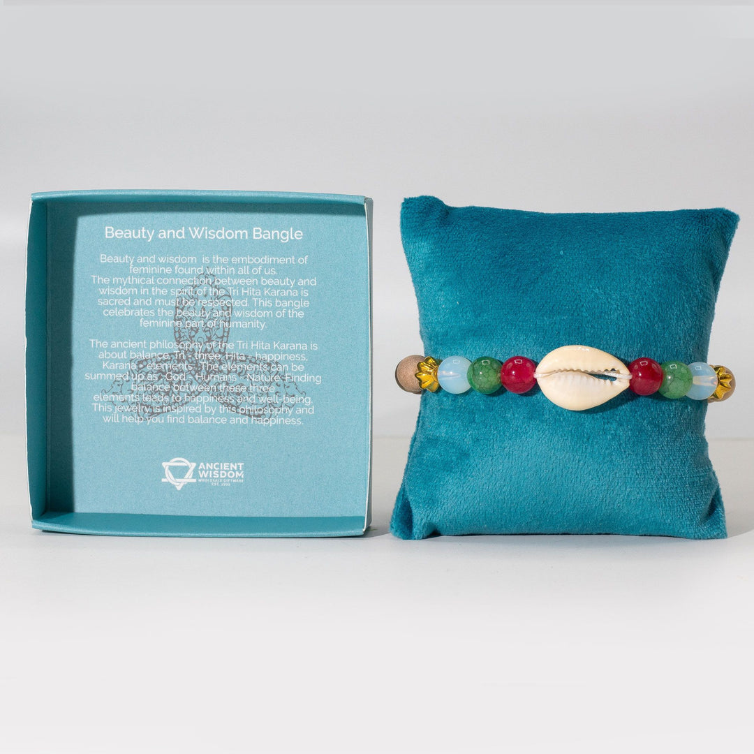 Tri Hita Karana Bangle - Beauty &amp; Wisdom - Ditzy Petunia