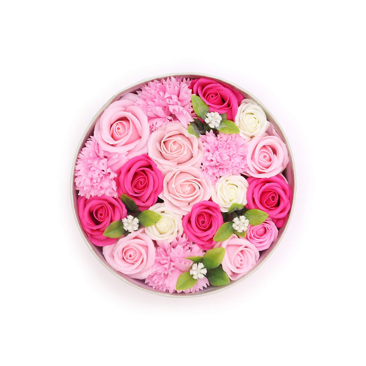 Round Box - Baby Blessings - Pinks - Ditzy Petunia