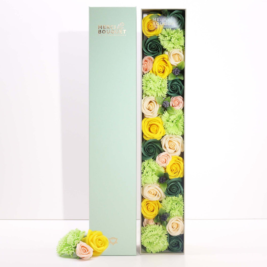 Extra Long Box - Spring Celibrations - Yellow &amp; Greens - Ditzy Petunia