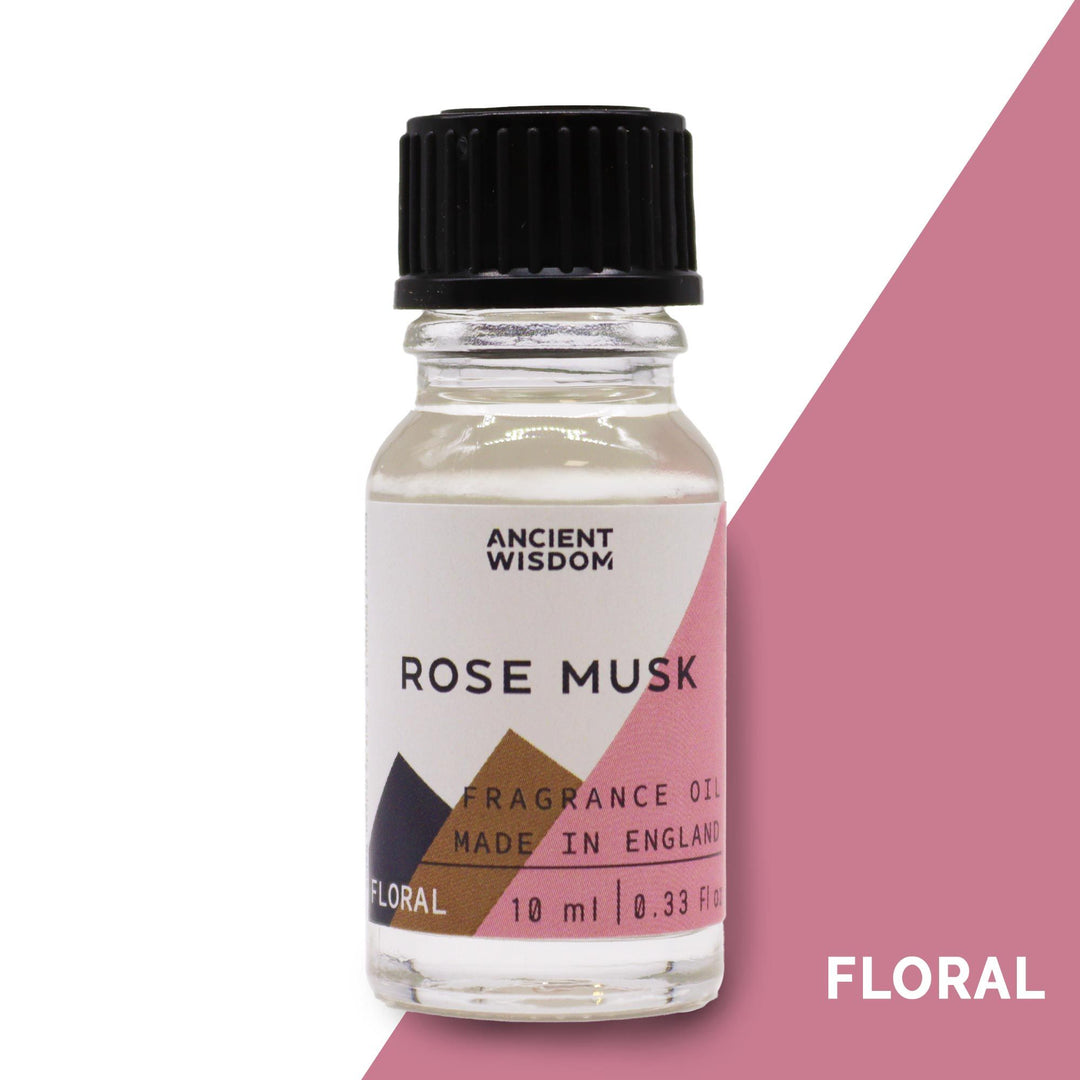 10ml Rose Musk Fragrance Oil - Ditzy Petunia