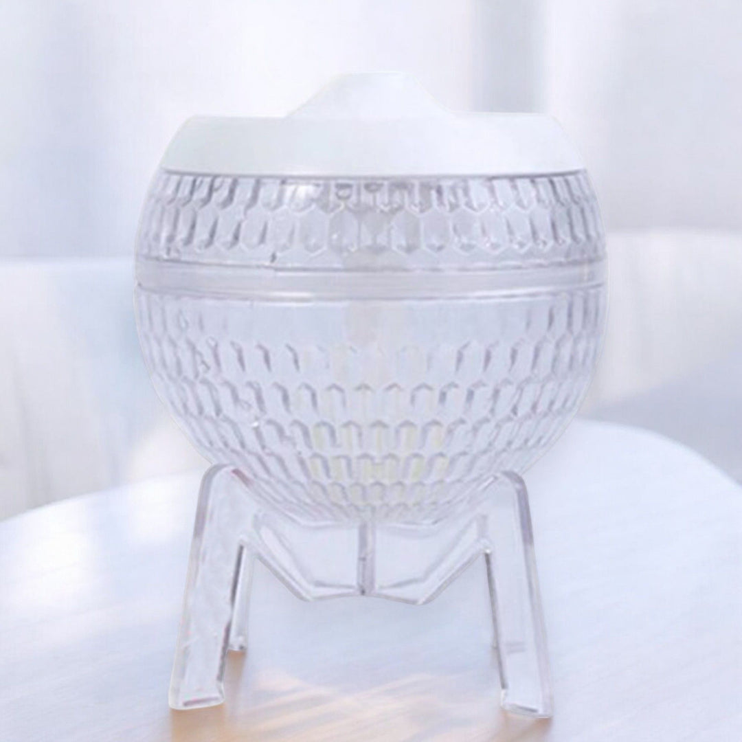 Clear Humidifer Mondo Planet - USB - Colour Change (down light) - Ditzy Petunia