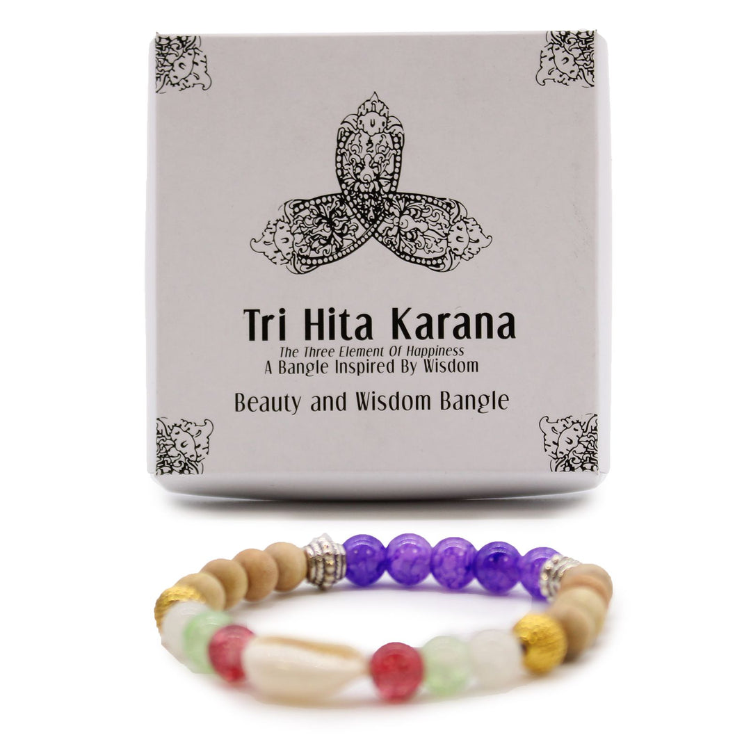 Tri Hita Karana Bangle - Beauty &amp; Wisdom - Ditzy Petunia