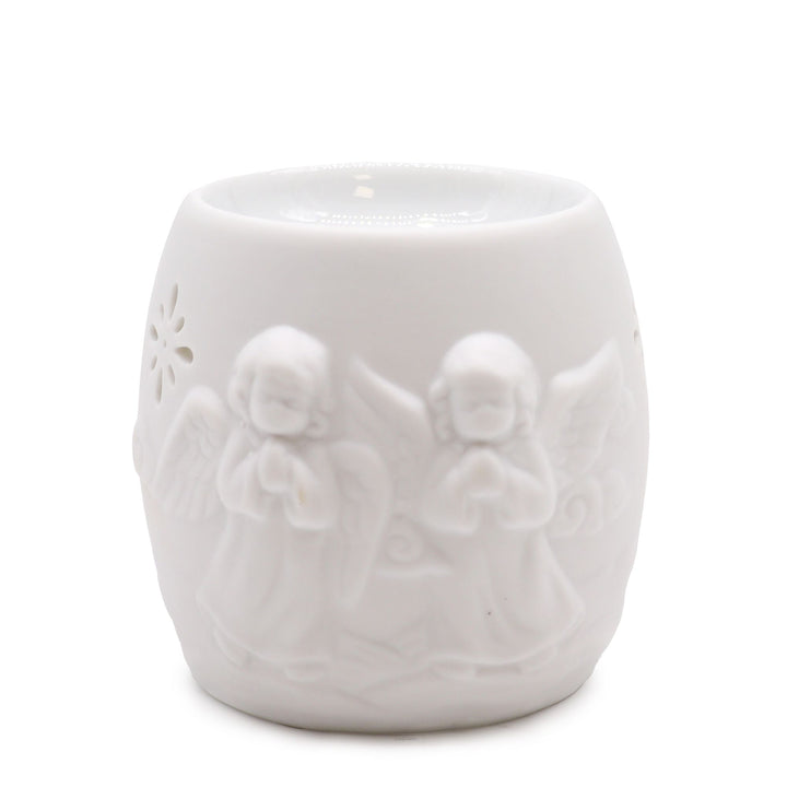 Cherubs Oil Burner - Assorted Design - Ditzy Petunia