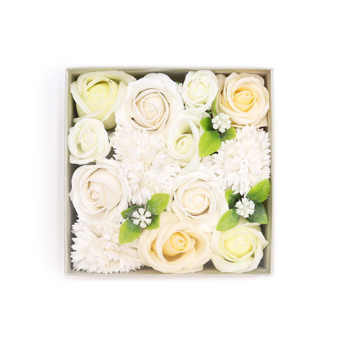 Square Box - Wedding Blessings - White &amp; Ivory - Ditzy Petunia